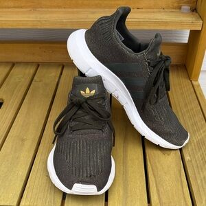 Adidas Women’s Olive and Metallic Running Shoes